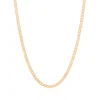 Cordão Groumet Rommanel Banhado A Ouro 18k 532497