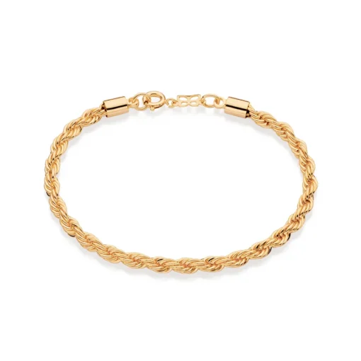 Pulseira Rommanel Fio Baiano Banhada A Ouro 18k