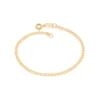 Pulseira Masculina Rommanel Banhada A Ouro 18k