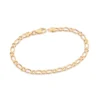 Pulseira Masculina Rommanel Banhada A Ouro 18k - Corrente Média