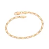 Pulseira Unissex Rommanel Banhada A Ouro 18k