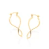 Brinco Argola Rommanel Banhado A Ouro 18k 523849