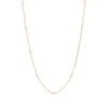 Gargantilha Rommanel Banhada A Ouro 18k Com Bolas 530291