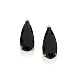 Brinco Gota Rommanel Ana Hickmann Banhado A Ouro 18k Com Cristais 527433