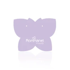Brinco Rommanel Botão Flor de Prata Maciça 925 Com Zircônias 820265