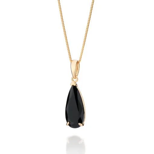 Pingente Gota Rommanel Ana Hickmann Banhado A Ouro 18k Com Cristal 5428870