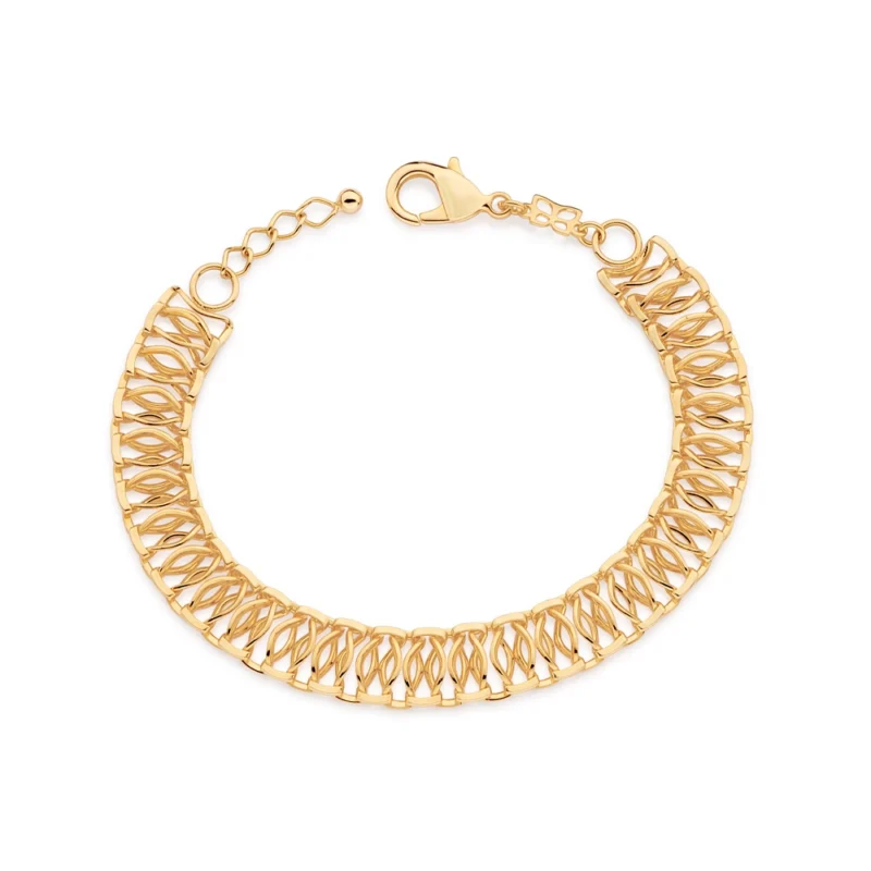 Pulseira Rommanel Ana Hickmann Banhada A Ouro 18k 552129