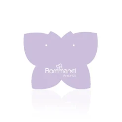 Brinco Rommanel Meia Argola de Prata 925 820140