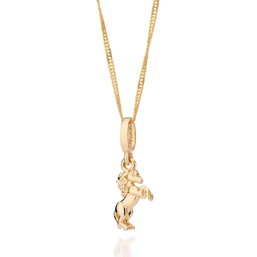 Pingente Cavalo Rommanel Banhado A Ouro 18k 542949