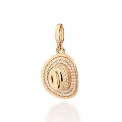 Pingente Chapéu Rommanel Banhado A Ouro 18k Com Zircônias 542948