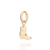 Pingente Rommanel Bota Banhado A Ouro 18k 542954