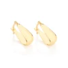 Brinco Argola Lisa Rommanel Feminino Banhado A Ouro 18k 522906