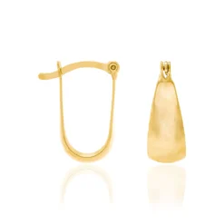 Brinco Argola Lisa Rommanel Feminino Banhado A Ouro 18k 522906