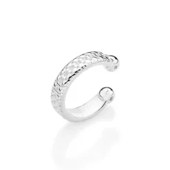 Brinco Piercing de Pressão Rommanel de Prata Maciça 925 820274