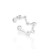 Brinco Piercing de Pressão Rommanel de Prata Maciça 925 Com Zircônias 820272