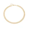 Gargantilha Choker Rommanel Banhada A Ouro 18k 531982