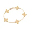 Pulseira Flores Rommanel Ana Hickmann Banhada A Ouro 18k 552208