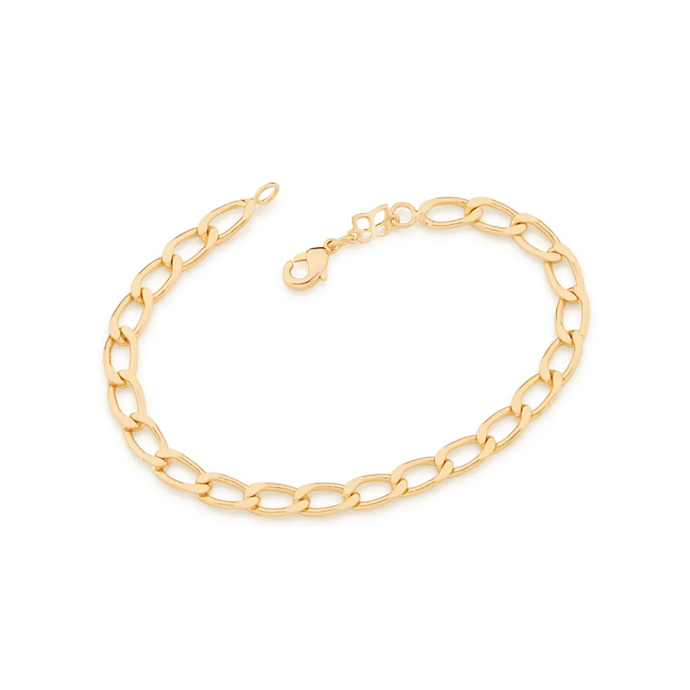 Pulseira Giovanna Antonelli Elos Rommanel Banhada A Ouro 18k 551660