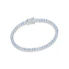 Pulseira Riviera Rommanel Aurora de Prata Maciça 925 Com Zircônias 850093