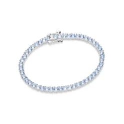 Pulseira Riviera Rommanel Aurora de Prata Maciça 925 Com Zircônias 850093