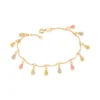 Pulseira São João Rommanel Banhada A Ouro 18k Com Cristais 552153