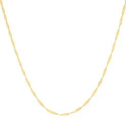 Gargantilha Singapura Rommanel Banhada A Ouro 18k 531097