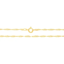 Gargantilha Singapura Rommanel Banhada A Ouro 18k 531097