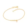 Pulseira Infinito Rommanel Banhada A Ouro 18k Com Zircônia 551764