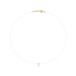 Gargantilha Fio Nylon Rommanel Banhada A Ouro 18k 5320414244