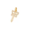 Pingente Chave Borboleta Rommanel Banhado A Ouro 18k 5423560006