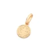 Pingente Medalha São Bento Rommanel Banhada A Ouro 18k 542868